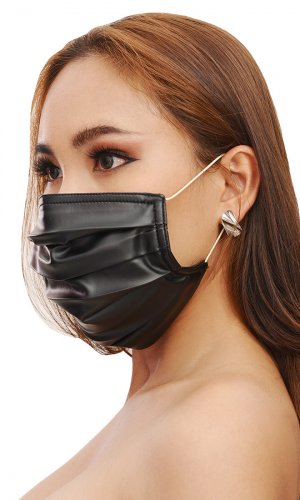 Leatherette Face Mask