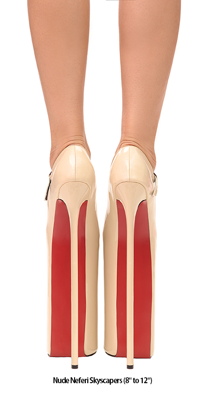 neferi 12 inch high heels 6